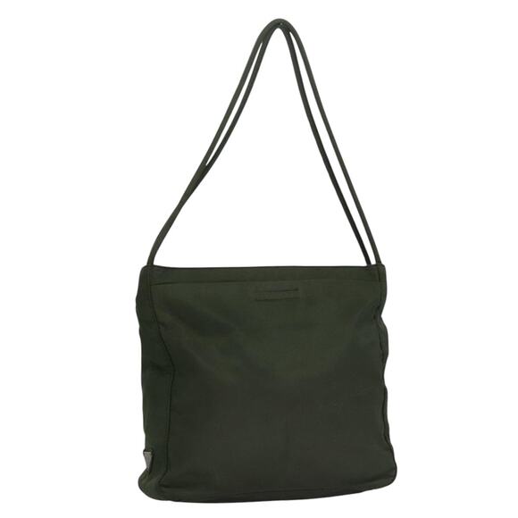 PRADA Shoulder Bag Nylon Khaki - Picture 1 of 13